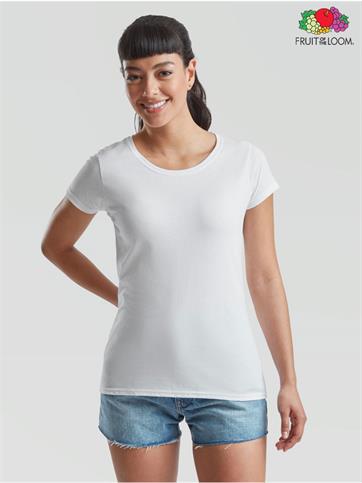 T-SHIRT VALUEWEIGHT DONNA MANICA CORTA FRUIT OF THE LOOM
