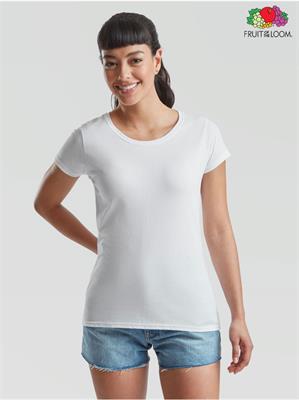 T-SHIRT VALUEWEIGHT DONNA MANICA CORTA FRUIT OF THE LOOM