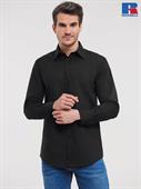 CAMICIA UOMO POPELINE MISTO COTONE MANICA LUNGA RUSSELL
