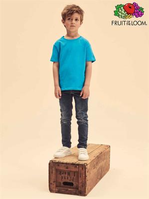T-SHIRT ICONIC BAMBINO MANICA CORTA COTONE FRUIT OF THE LOOM