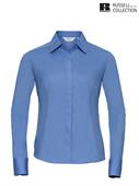 924F CAMICIA DONNA M/L POP. CORPORATE BLU