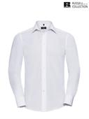 924M CAMICIA UOMO M/L POP. BIANCO