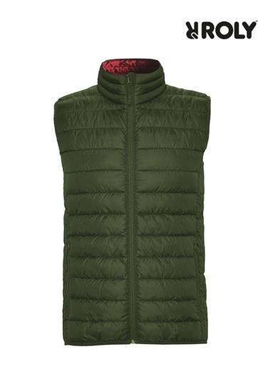 OSLO UOMO GILET IMBOTTITO VERDE MILITARE