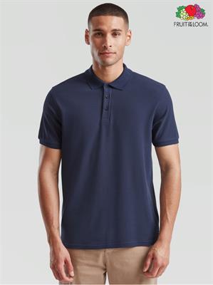 POLO PREMIUM UOMO MANICA CORTA 100% COTONE FRUIT OF THE LOOM