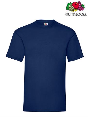 T-SHIRT VALUEWEIGHT GIROCOLLO UOMO M/C BLU NAVY