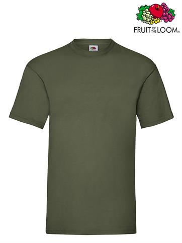 T-SHIRT VALUEWEIGHT GIROCOLLO UOMO M/C OLIVA
