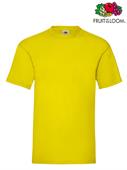 T-SHIRT VALUEWEIGHT GIROCOLLO UOMO M/C GIALLO