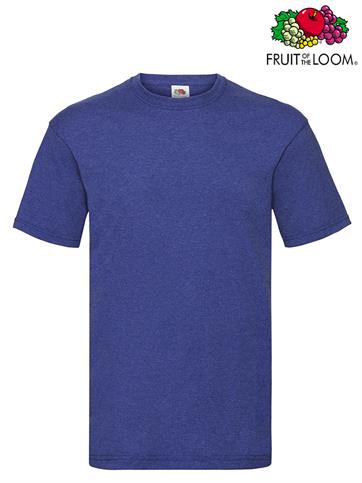T-SHIRT VALUEWEIGHT GIROCOLLO UOMO M/C VINTAGE ROYAL