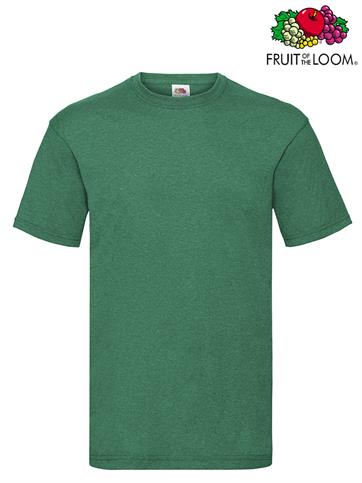 T-SHIRT VALUEWEIGHT GIROCOLLO UOMO M/C VINTAGE VERDE