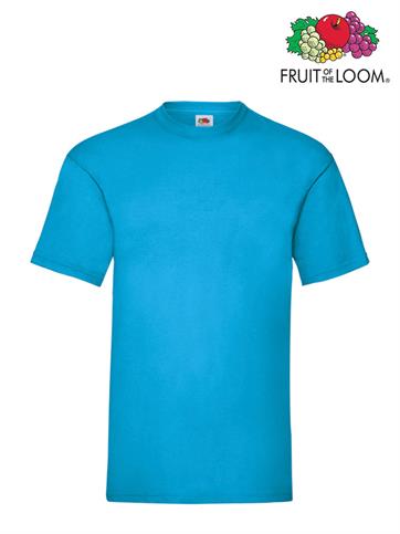 T-SHIRT VALUEWEIGHT GIROCOLLO UOMO M/C AZZURRO