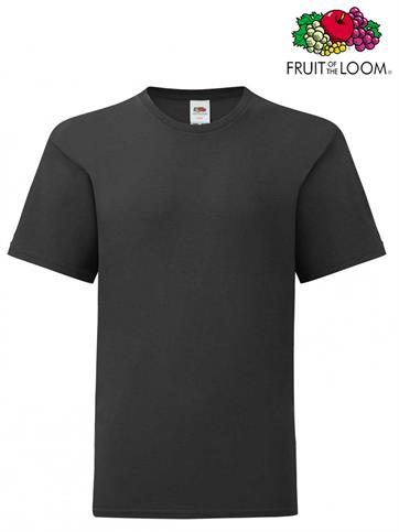 T-SHIRT BAMBINO ICONIC M/C NERO