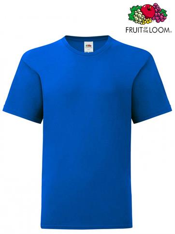 T-SHIRT BAMBINO ICONIC M/C BLU ROYAL