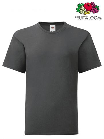 T-SHIRT BAMBINO ICONIC M/C GRAFITE CHIARO