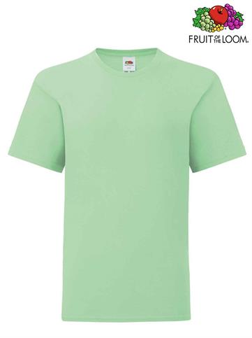 T-SHIRT BAMBINO ICONIC M/C NEO MENTA