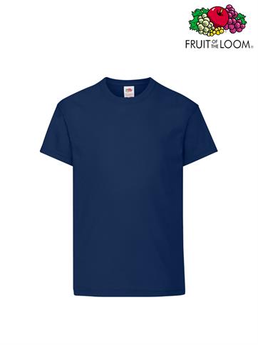 T-SHIRT BIMBO VALUEWEIGHT M/C BLU NAVY