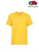 T-SHIRT BIMBO VALUEWEIGHT M/C GIRASOLE