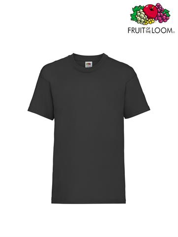 T-SHIRT BIMBO VALUEWEIGHT M/C NERO