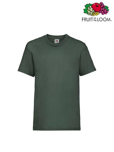 T-SHIRT BIMBO VALUEWEIGHT M/C VERDE BOTT
