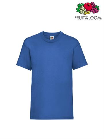 T-SHIRT BIMBO VALUEWEIGHT M/C BLU ROYAL