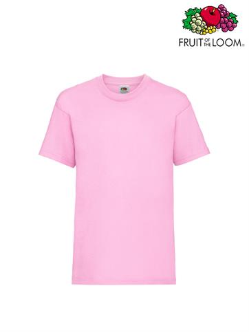 T-SHIRT BIMBO VALUEWEIGHT M/C ROSA PASTELLO