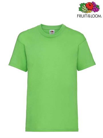 T-SHIRT BIMBO VALUEWEIGHT M/C LIME