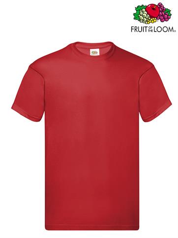 T-SHIRT ORIGINAL UOMO M/C ROSSO