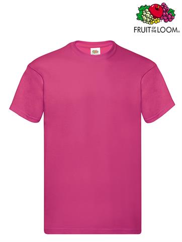 T-SHIRT ORIGINAL UOMO M/C FUCSIA