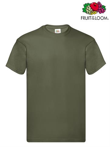 T-SHIRT ORIGINAL UOMO M/C VERDE OLIVA