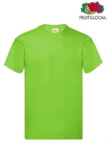 T-SHIRT ORIGINAL UOMO M/C VERDE LIME