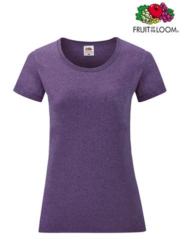 T-SHIRT VALUEWEIGHT GIROCOLLO DONNA M/C VINTAGE PURPLE