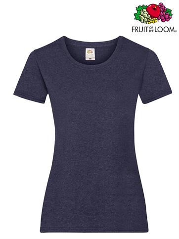T-SHIRT VALUEWEIGHT GIROCOLLO DONNA M/C VINTAGE NAVY