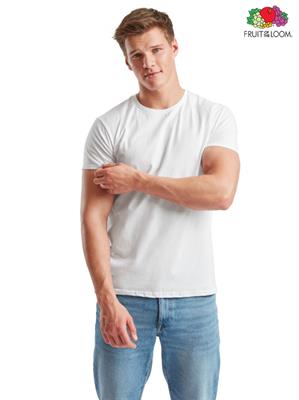 T-SHIRT ICONIC UOMO MANICA CORTA FRUIT OF LOOM  GR. 150