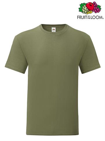 T-SHIRT UOMO ICONIC M/C OLIVA