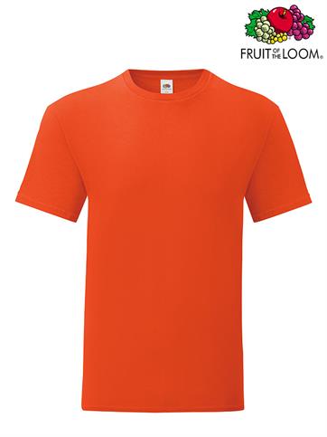 T-SHIRT UOMO ICONIC M/C ROSSO FIAMMA