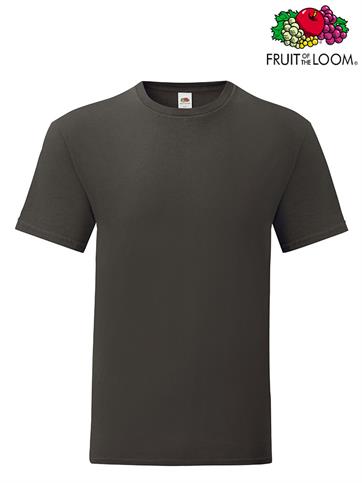 T-SHIRT UOMO ICONIC M/C GRAPHITE CHIARO