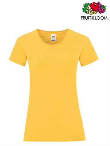 T-SHIRT DONNA ICONIC M/C GIRASOLE