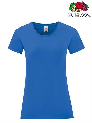 T-SHIRT DONNA ICONIC M/C BLU ROYAL
