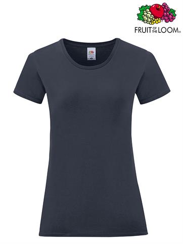 T-SHIRT DONNA ICONIC M/C BLU NOTTE