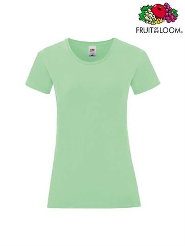 T-SHIRT DONNA ICONIC M/C NEOMINT