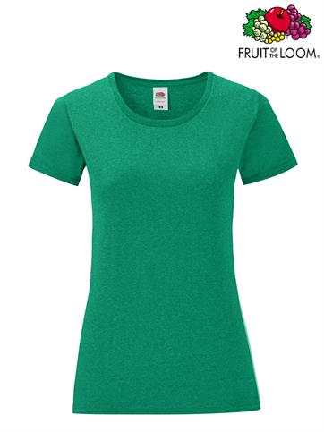 T-SHIRT DONNA ICONIC M/C VINTAGE VERDE