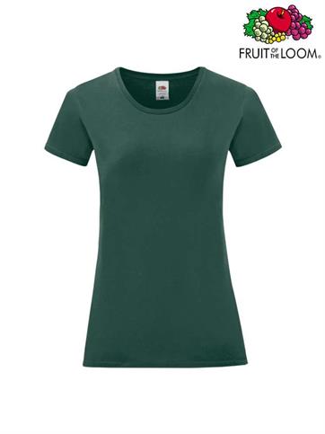 T-SHIRT DONNA ICONIC M/C VERDE FORESTA