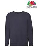 FELPA PREMIUM SET-IN BAMBINO GIROCOLLO BLU NAVY