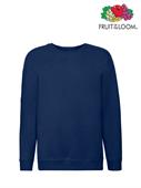 FELPA PREMIUM SET-IN BAMBINO GIROCOLLO BLU NOTTE