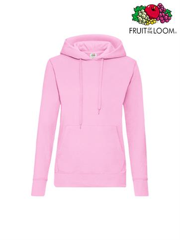 FELPA CAPPUCCIO DONNA SAGOMATA ROSA PASTELLO