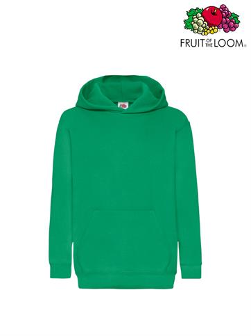 FELPA CAPPUCCIO CLASSIC BIMBO VERDE PRATO