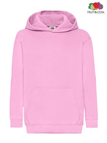 FELPA CAPPUCCIO CLASSIC BIMBO ROSA PASTELLO