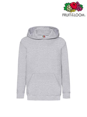 FELPA CAPPUCCIO CLASSIC BIMBO GRIGIO MELANGE