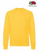 FELPA GIROCOLLO SET-IN UOMO GIALLO GIRASOLE
