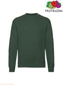 FELPA GIROCOLLO SET-IN UOMO VERDE BOTTIGLIA