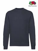 FELPA GIROCOLLO SET-IN UOMO BLU NOTTE